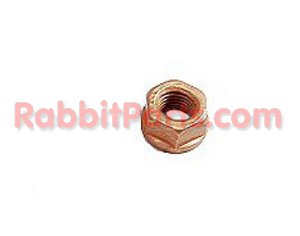 10mm Copper Plated Locking Exhaust Nut