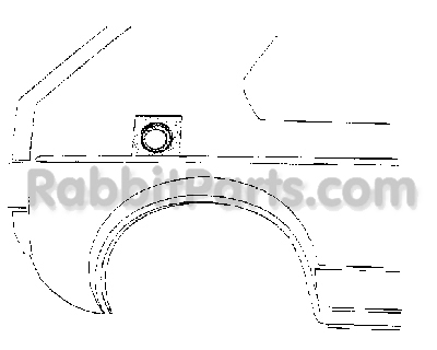 Fuel cap plate